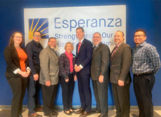 US Representative Conor Lamb visits Hunting Park