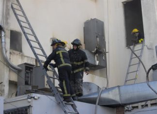 Un muerto y tres heridos en un incendio ocurrido en una televisora dominicana