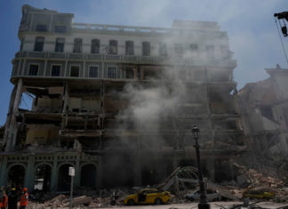 Al menos ocho muertos en explosión de hotel de La Habana
