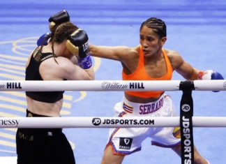 Bad Bunny y otras figuras resaltan bravura de Serrano pese a polémica derrota