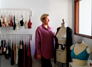 Breast cancer survivor and lingerie designer shatters taboos