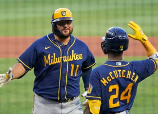 Tellez hits 5th HR in 5 games as Burnes, Brews rout Pirates