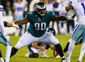 Eagles rookie Jordan Davis learns from room of veterans