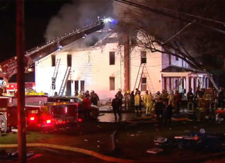 Police: 2 firefighters die in house fire; body found outside