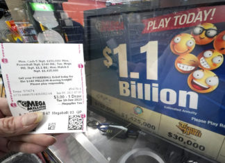 Mega Millions acumula su 2do bote más alto con 1.350 mlns