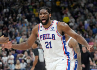 Una canasta de Embiid da la victoria a 76ers sobre el Jazz
