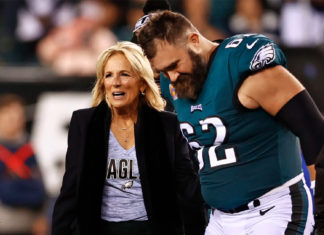 Jill Biden not shy about her ‘Philly girl’ sports fandom