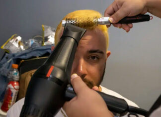 Fanáticos boricuas imponen récord, al teñirse de rubios