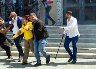 Incidentes en Santo Domingo en protestas por operación anticorrupción