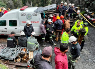 Al menos 11 muertos en accidente minero en Colombia
