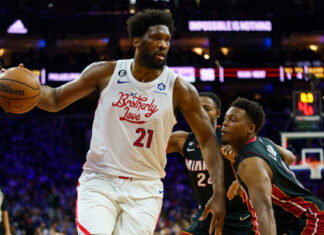 76ers take aim at Nets, hope for 1st NBA title since 1983