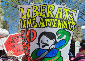 Cuidadoras del hogar de Nueva York piden el fin de las jornadas de 24 horas