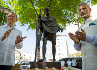 El ministro de Exteriores indio concluye su visita oficial a República Dominicana