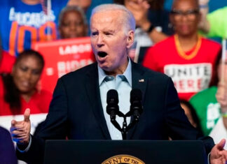 Biden recibe apoyo de los sindicatos en su primer acto electoral grande hacia 2024