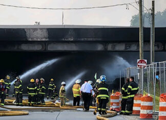 El conductor del camión que provocó el colapso de una autopista en EE. UU. es hallado muerto