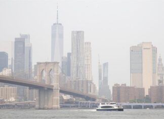 El humo de los incendios forestales de Canadá regresa a Nueva York, pero atenuado