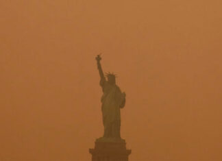 El humo que cubre EE, UU. y Canadá podría durar días mientras los incendios no cesan