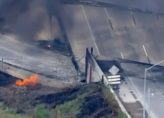 La reconstrucción del tramo dañado de la I-95 podría completarse antes de lo previsto