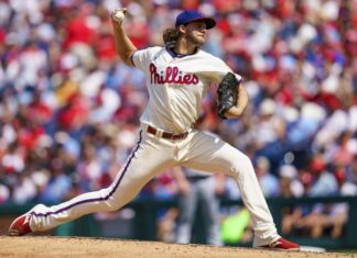 Nola, Schwarber lead Phillies to a 3-game sweep of Cardinals with a 3-0 victory