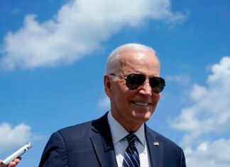 Biden pays respects to former Pennsylvania first lady Ellen Casey, who died last week in Scranton