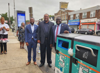 Nuevos e innovadores botes de basura al norte de Filadelfia