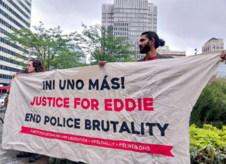 «Si no hay justicia, no hay paz» La comunidad de Filadelfia reclama justicia para Eddie Irizarry