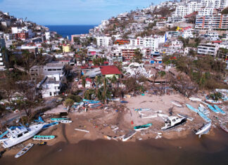 Ejército toma el control de Acapulco golpeado por Otis de categoria 5, se confirman 39 fallecidos