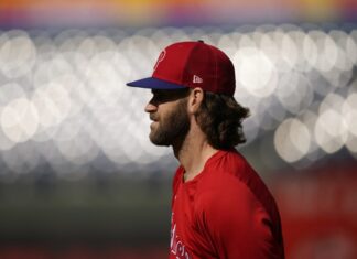 Harper, toletero de Filis, quiere que jugadores de Grandes Ligas participen en los Juegos de 2028