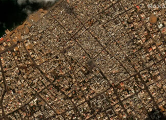 Bombardeo israelí sin precedentes destruye el próspero vecindario de Rimal en Gaza