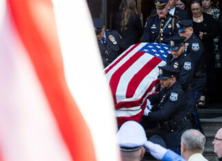 Family, friends, colleagues bid farewell to Philadelphia officer killed in airport garage shooting
