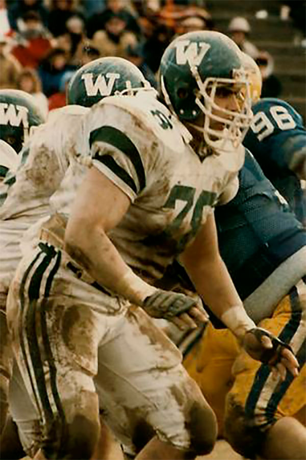 Rich was a former All-American lineman who co-captained the Wagner College Seahawks to the 1987 Division III National Championship. (Photo: Courtesy/Rich Negrin)