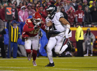 17-21. Eagles vence a Chiefs y se confirma como el mejor de NFL hasta la semana 11