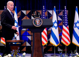 Aumenta apoyo demócrata a Biden por posición hacia la guerra Israel-Hamás