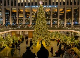La Navidad en Nueva York es solo un árbol decorado