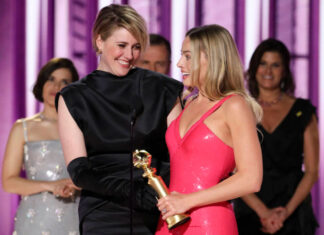 A chaotic Golden Globes night had a bit of everything: The silly, the serious, and Taylor Swift, too Golden Globes