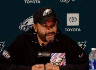 Eagles defensive coordinator Sean Desai has been fired by coach Nick Sirianni, AP source says eagles
