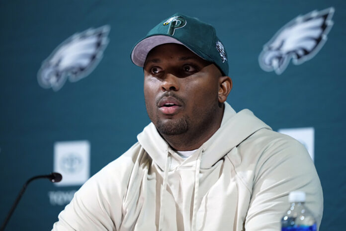 Eagles Johnson Fired Football offensive