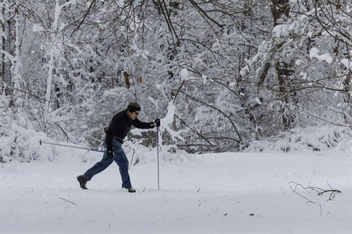 La tormenta invernal en EE.UU. 1 tormenta invernal