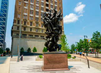 Vandalism probe opened after swastika painted on Philadelphia wall adjacent to Holocaust memorial Vandalism