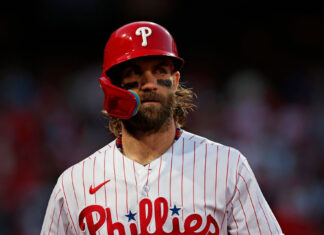 Bryce Harper wants longer deal with Phillies to go in his 40s, accepting of move to first base bryce harper