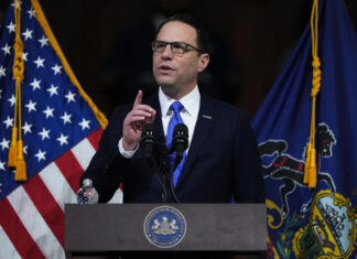 Pennsylvania governor seeks billions for schools and development in budget that envisions legal weed development