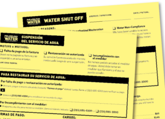 As water shutoffs loom residents express concern for the future of the City’s “Raise Your Hand Initiative”