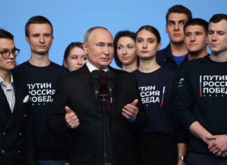 Putin disfruta de un triunfo electoral que nunca estuvo en duda incluso a pesar de protestas putin