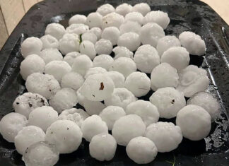 Tormenta con granizo de gran tamaño azota partes de Kansas y Missouri tormenta