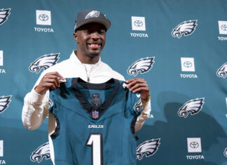 Eagles GM Howie Roseman is confident in his early-round draft picks from Toledo, Houston Christian draft