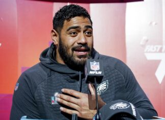 El australiano Jordan Mailata firma extensión con Eagles por 66 millones de dólares eagles