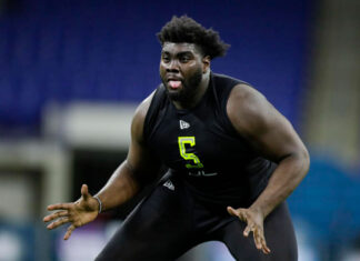 Former Jets offensive tackle Mekhi Becton agrees to 1-year deal with Eagles, agent says eagles