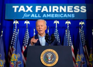 Biden visits his Pennsylvania hometown to call for more taxes on the rich and cast Trump as elitist biden