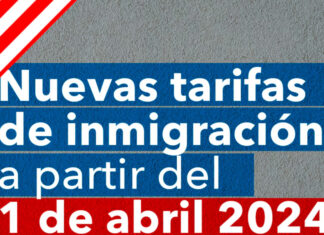 Servicio de inmigración pone en marcha nuevos precios con alzas y bajas para trámites migratorios inmigración