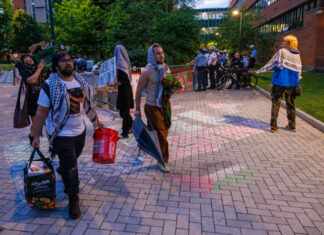 Pro-Palestinian protesters leave after Drexel University decides to have police clear encampment Pro-Palestinian